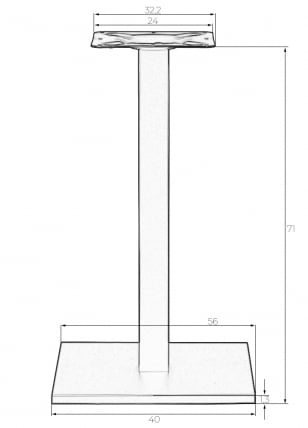 Подстолье обеденное ДОБРИН ГРАCЕ / DOBRIN GRACE_4