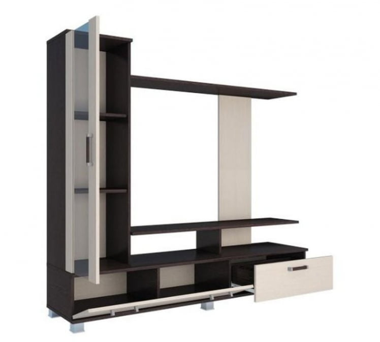 Гостиная Соло 6 Венге Дуб молочный_1