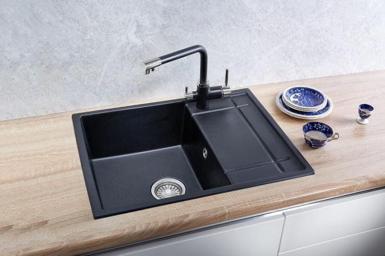 Кухонная мойка ГРАНУЛА 6501 Шварц / GRANULA_1