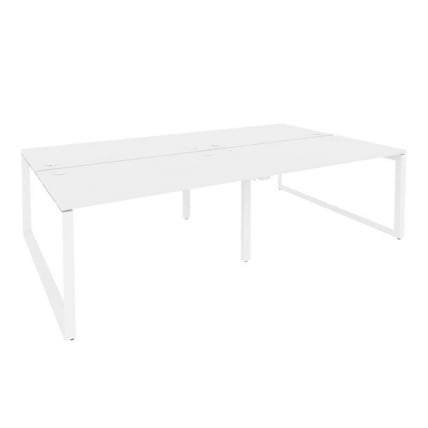 Рабочая станция на О-образном м/к ОНИКС О.МО-Д.РС-4.3.8 Белый Бриллиант / ONIX O.MO-D.RS-4.3.8_0