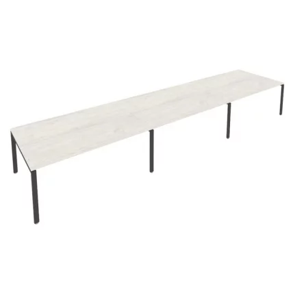 Переговорный стол (3 столешницы) Метал Сйстем Б.ПРГ-3.5 Наварра/Антрацит / Metal System_0