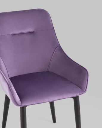 Стул Диана велюр Пыльно-фиолетовый_8