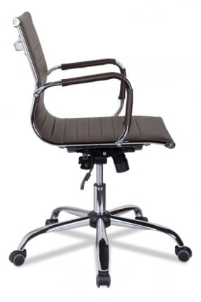 Кресло для персонала CЛГ-620 ЛКСХ-Б Бровн / CLG-620 LXH-B Brown_6