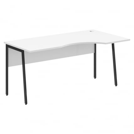 Стол эргономичный правый ИМАГО Плус СА-1П(Пр) Белый Антрацит / IMAGO Plus СА-1P(Пр)_0