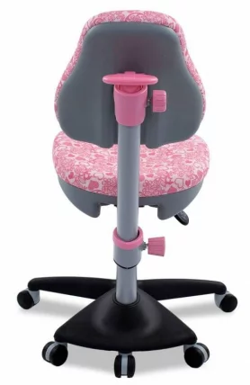 Кресло детское Бюрократ КД-2 ПК/ХЕАРТС-ПК Розовый сердца / KD-2 PK/HEARTS-PK_3