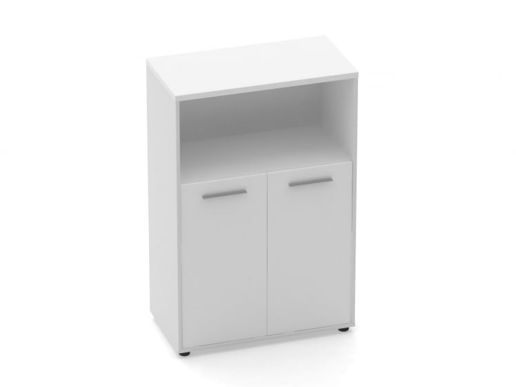 Шкаф 2 широкий закрытый с нишей Дека 10.12.111 Белый / Deka_0