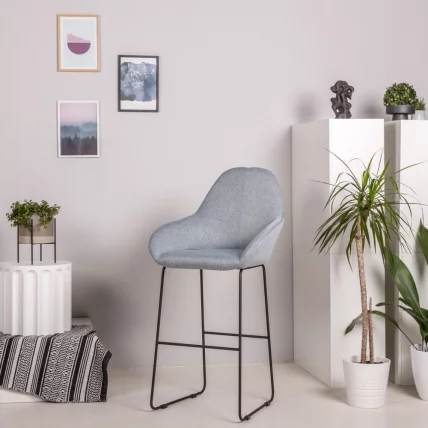 Стул полубарный Кент (ПБ) Грей/Линк / Kent_5