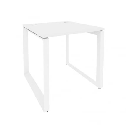 Стол рабочий на О-образном м/к ОНИКС О.МО-СП-0.8 Белый Бриллиант / ONIX O.MO-SP-0.8_0