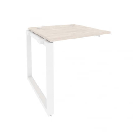 Наборный элемент рабочей станции на О-образном м/к ОНИКС О.МО-1.НРС-0.8 Денвер Светлый/Белый / ONIX O.MO-1.NRS-0.8_0