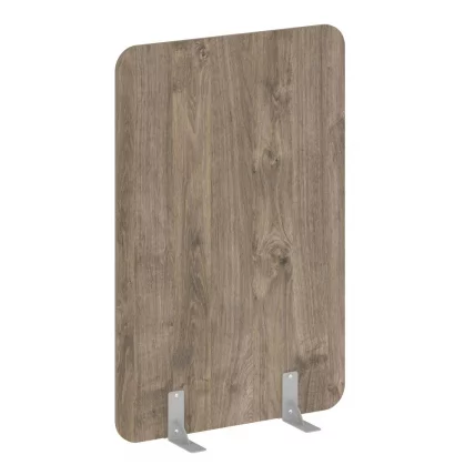 Перегородки на металлических опорах на фетровых подпятниках Р-лине ДП.Ф-100-150 Тиквуд Темный / R-line DP.F-100-150_0