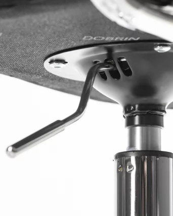 Офисное кресло для персонала ДОБРИН ТЕРРЙ Черный велюр МДЖ9-101 / DOBRIN TERRY MJ9-101_9