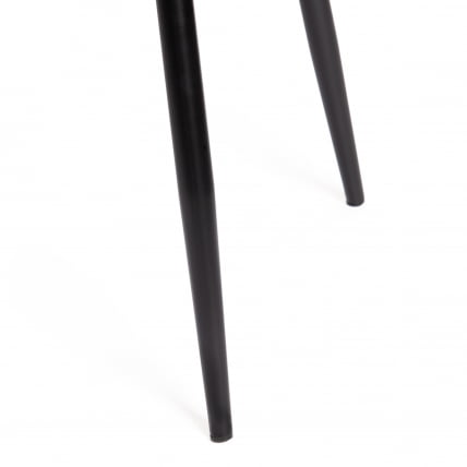 Стул БРЕЕЗЕ (мод. 4724) металл/вельвет, 44х48х87см, серый/черные ножки / BREEZE (mod._8