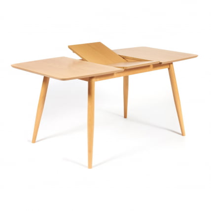 Стол раскладной Павиллион (Павильон) основание бук, столешница мдф, 80кс120+40кс75см, Натуральный / Pavillion 80x120+40x75см,_1