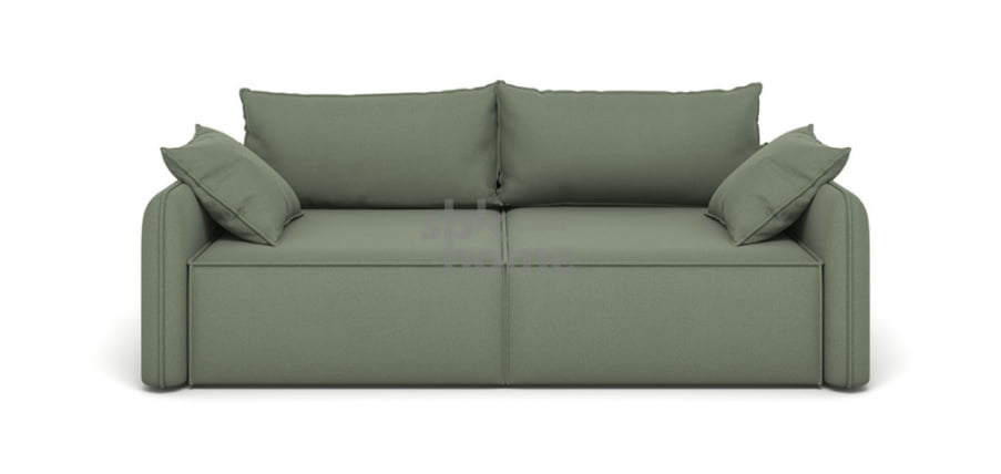 Диван Лофт  прямой ткань ДЖаспер аш (1280*2320*810) Серый, 2117895/50634/9 / Jasper ash_2