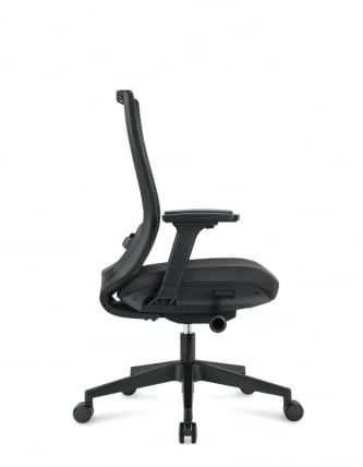 Кресло офисное РУБЙ БЛАCК ЛБ Черный / RUBY BLACK LB_1