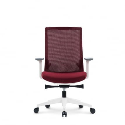 Кресло офисное РУБЙ ЛБ (крестовина алюминий) Красный / RUBY LB_1