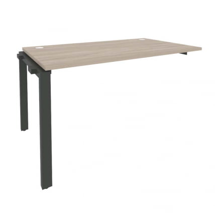 Наборный элемент рабочей станции на П-образном м/к ОНИКС О.МП-1.НРС-3.8 Дуб Аттик/Антрацит / ONIX O.MP-1.NRS-3.8_0