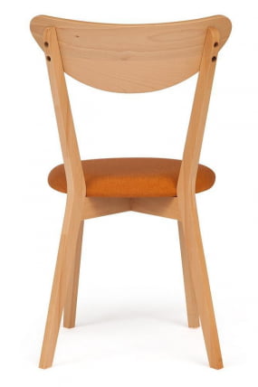 Стул мягкое сиденье/ цвет сиденья - Оранжевый, МАКСИ (Макси) / MAXI_2