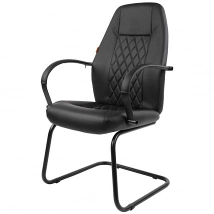 Кресло для посетителя CХАИРМАН 950В ЛТ Черный / CHAIRMAN 950V LT_1