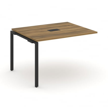 Проходной наборный элемент переговорного стола CОНCЕПТ CН.НПРГ-012 Сандал Янтарный Черный / CONCEPT CN.NPRG-012_0