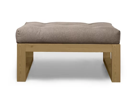 Пуфик Демоку СТ бежевый_холодный серый / Demoku_0