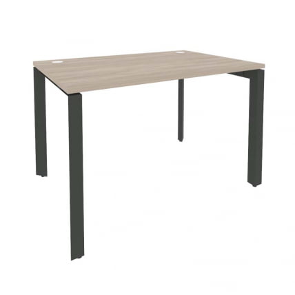 Стол рабочий на П-образном м/к ОНИКС О.МП-СП-2.8 Дуб Аттик/Антрацит / ONIX O.MP-SP-2.8_0