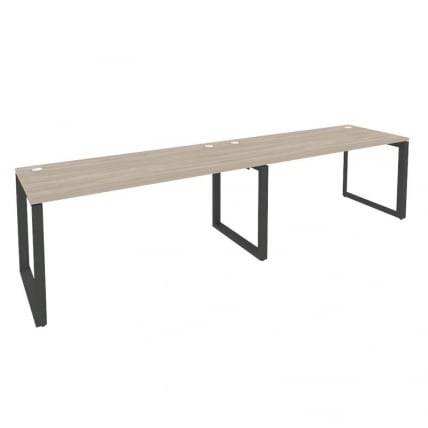 Рабочая станция на О-образном м/к ОНИКС О.МО-РС-2.4.7 Дуб Аттик/Антрацит / ONIX O.MO-RS-2.4.7_0