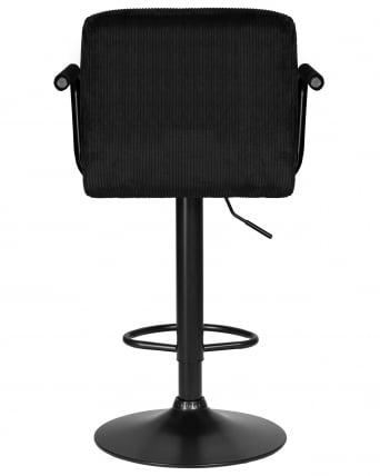 Стул барный ДОБРИН КРУГЕР АРМ БЛАCК (черный вельвет (ЛАР-Е2041-52)) / DOBRIN KRUGER ARM BLACK (LAR-E2041-52))_4