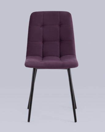 Стул Оливер велюр Фиолетовый / Oliver_2
