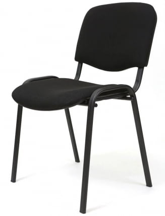 Стул для посетителей ИЗО черн/тк.черная Б-14 / B-14_0