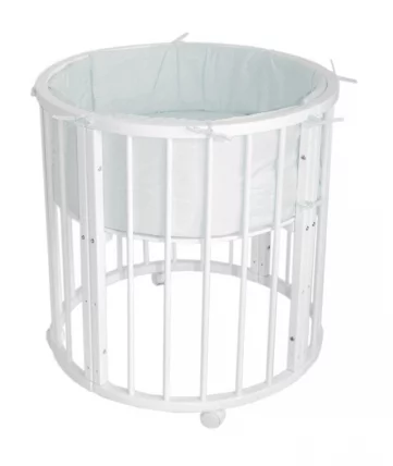 Кровать-трансформер 6-в-1 Меррй Хаппй 01 Комплект Белая / Merry Happy_11