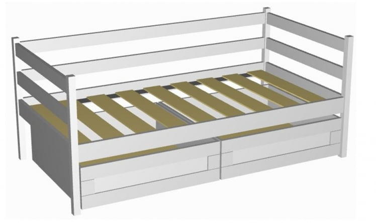 Ящики выкатные РооРоом ВК-8 Белые / RooRoom VK-8_1