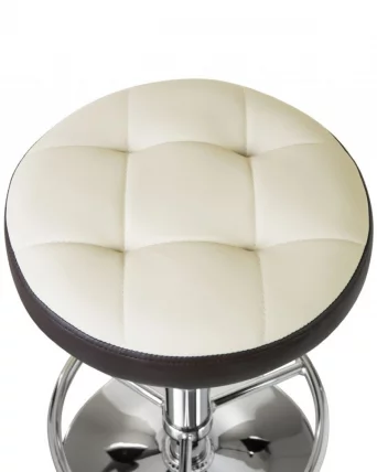 Табурет барный ДОБРИН БРУНО Кремово-коричневый / DOBRIN BRUNO_2