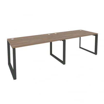 Рабочая станция на О-образном м/к ОНИКС О.МО-РС-2.3.8 Дуб Аризона/Антрацит / ONIX O.MO-RS-2.3.8_0