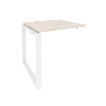 Наборный элемент рабочей станции на О-образном м/к ОНИКС О.МО-1.НРС-0.7 Денвер Светлый/Белый / ONIX O.MO-1.NRS-0.7_0