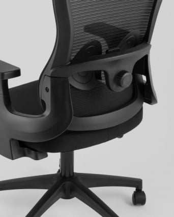 Кресло офисное ТопЧаирс Петал черный / TopChairs Petal_6