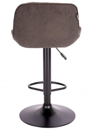 Барный стул Еверпроф Грасе Блаcк Ткань Темно-коричневый / Everprof Grace Black_3