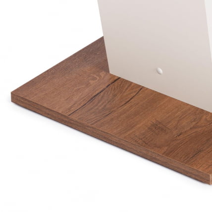 Стол обеденный ТИБИ Л нераздвижной ЛДСП (18 мм), 68,6 х 110 х 75 см, Дуб Канзас/Пепел / TIBI L_4