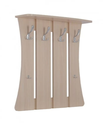 Настенная вешалка Уют-2 Дуб Млечный_0