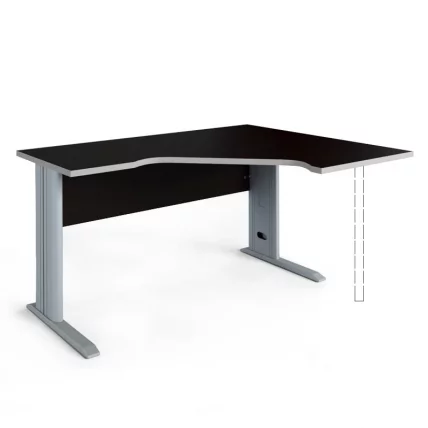 Рабочая станция правая метал СВФ27416401 Темный дуб / metal SWF27416401_0