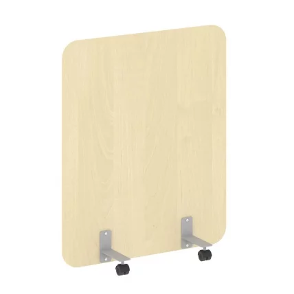 Перегородка на металлических опорах, на роликах Р-лине  ДП.Р-100-120 Клен / R-line DP.R-100-120_0