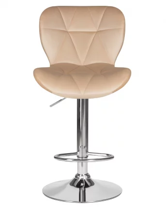 Стул барный ДОБРИН БАРНИ Бежевый велюр МДЖ9-10 / DOBRIN BARNY MJ9-10_5