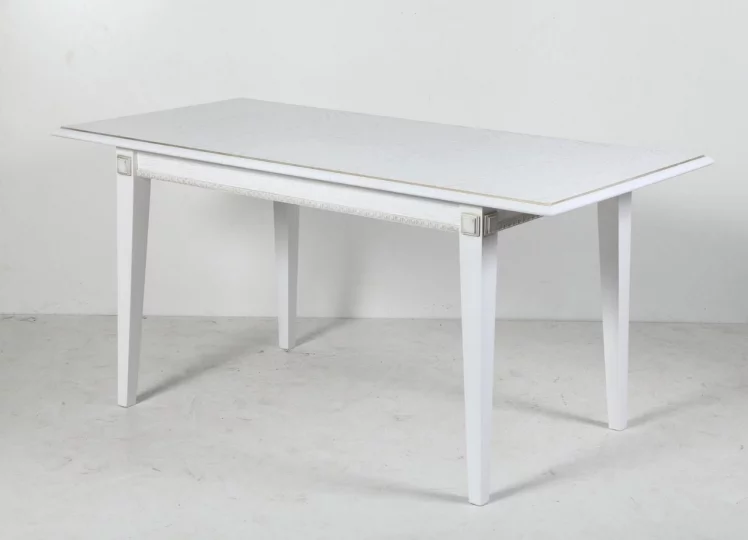 Стол обеденный Фаворит-2 (1,1м) тон 1 с золотой патиной Пирамиды_4