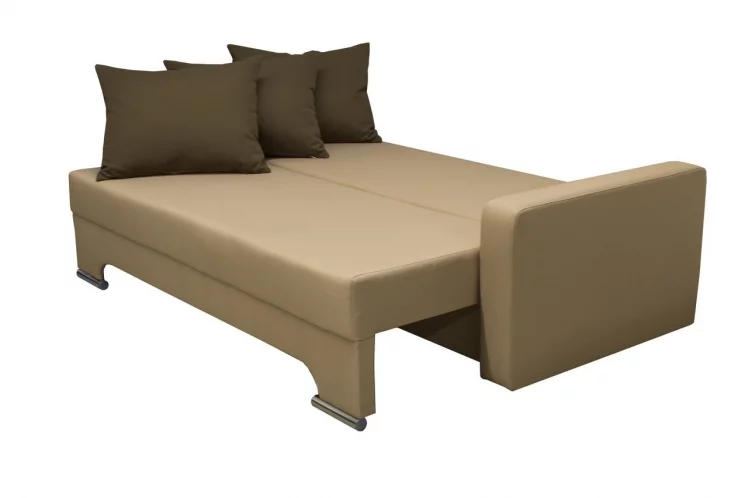 Диван Киви с подлокотниками (3 категория) Нео латтэ/Нео Шоколад / Kiwi_3