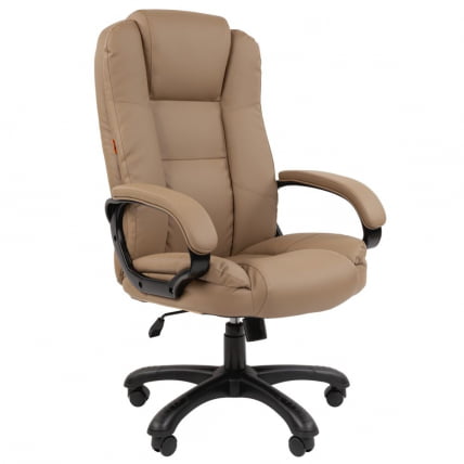 Кресло офисное CХАИРМАН 600 экокожа Бежевый / CHAIRMAN_0