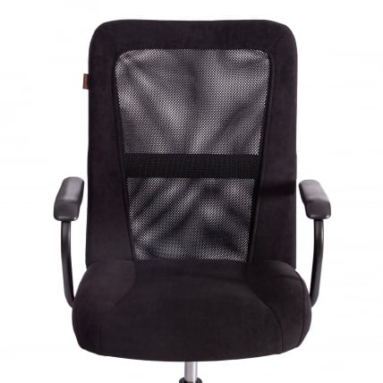 Кресло СТАФФ флок/ткань, черный, 35/В-11 / STAFF 35/W-11_5