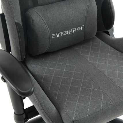Кресло геймерское Еверпроф Гхост Ткань Серый / Everprof Ghost_15