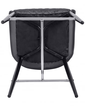 Стул полубарный ДОБРИН CХРИСТИАН 65 Темно-серый велюр В108-91 / DOBRIN CHRISTIAN V108-91_8