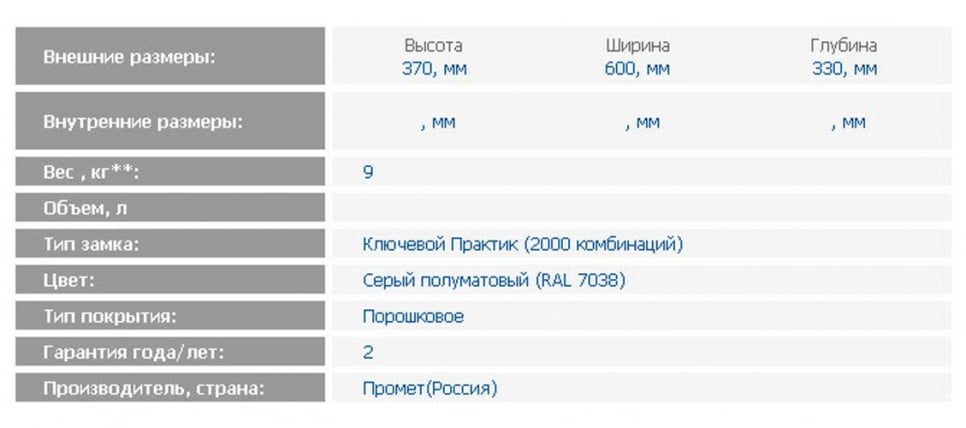 Индивидуальный шкаф кассира металлический АМБ-30/4 / AMB-30/4_1