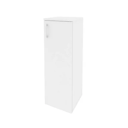 Шкаф средний узкий правый ОНИКС О.СУ-2.3(Р) Белый Бриллиант / ONIX O.SU-2.3(R)_0